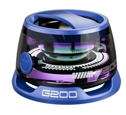 G200 Portable Bluetooth Speaker with Magnetic Phone Holder & RGB Lighting