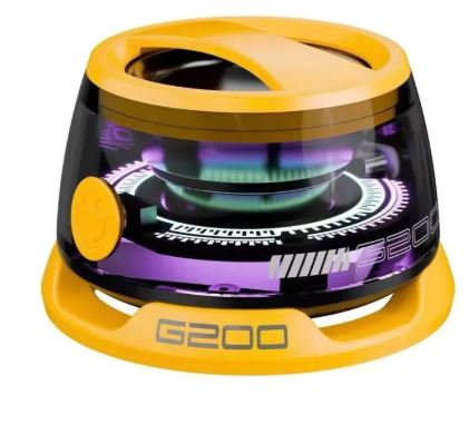 G200 Portable Bluetooth Speaker with Magnetic Phone Holder & RGB Lighting