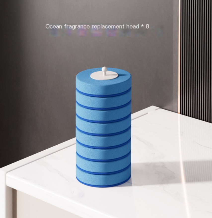 Wall-Mounted Disposable Toilet Brush Set for Home