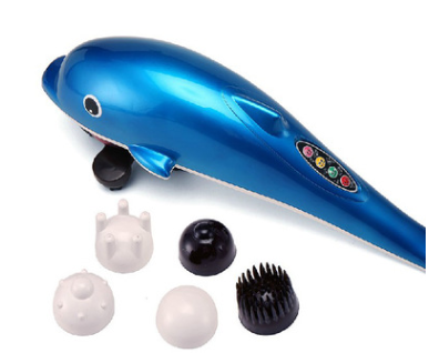 Dolphin Massager with High-Power Massage Hammer