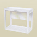 2-Tier Kitchen Storage Rack for Utensils and Spices